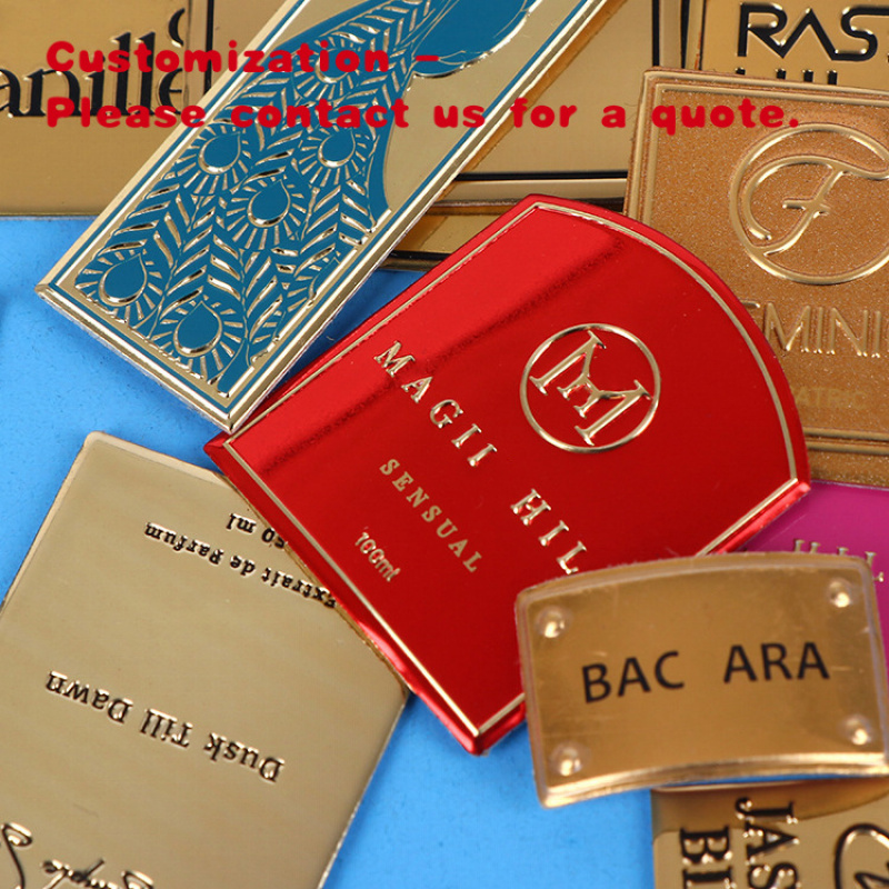 Perfume Fragrance Manufacturers - ฉลากขวดน้ำหอมผลิตภัณฑ์หรูหราแบบกำหนดเอง ฉลากไวนิลสีขาวด้านเคลือบฟอยล์ ผลิตฉลากโลหะสำหรับน้ำหอมแบบส่วนตัว