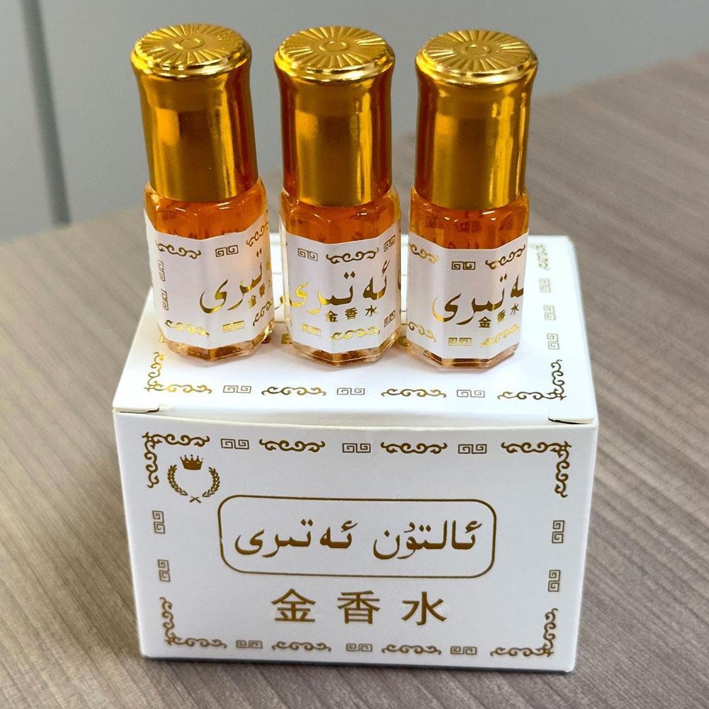 Fragrance World Perfume - น้ำหอมอาราเบียนโกลด์แบบโรลออน กลิ่นหอมติดทนนาน น้ำหอมสำหรับผู้ชายและผู้หญิง พกพาสะดวก กลิ่นหอมติดทนนาน