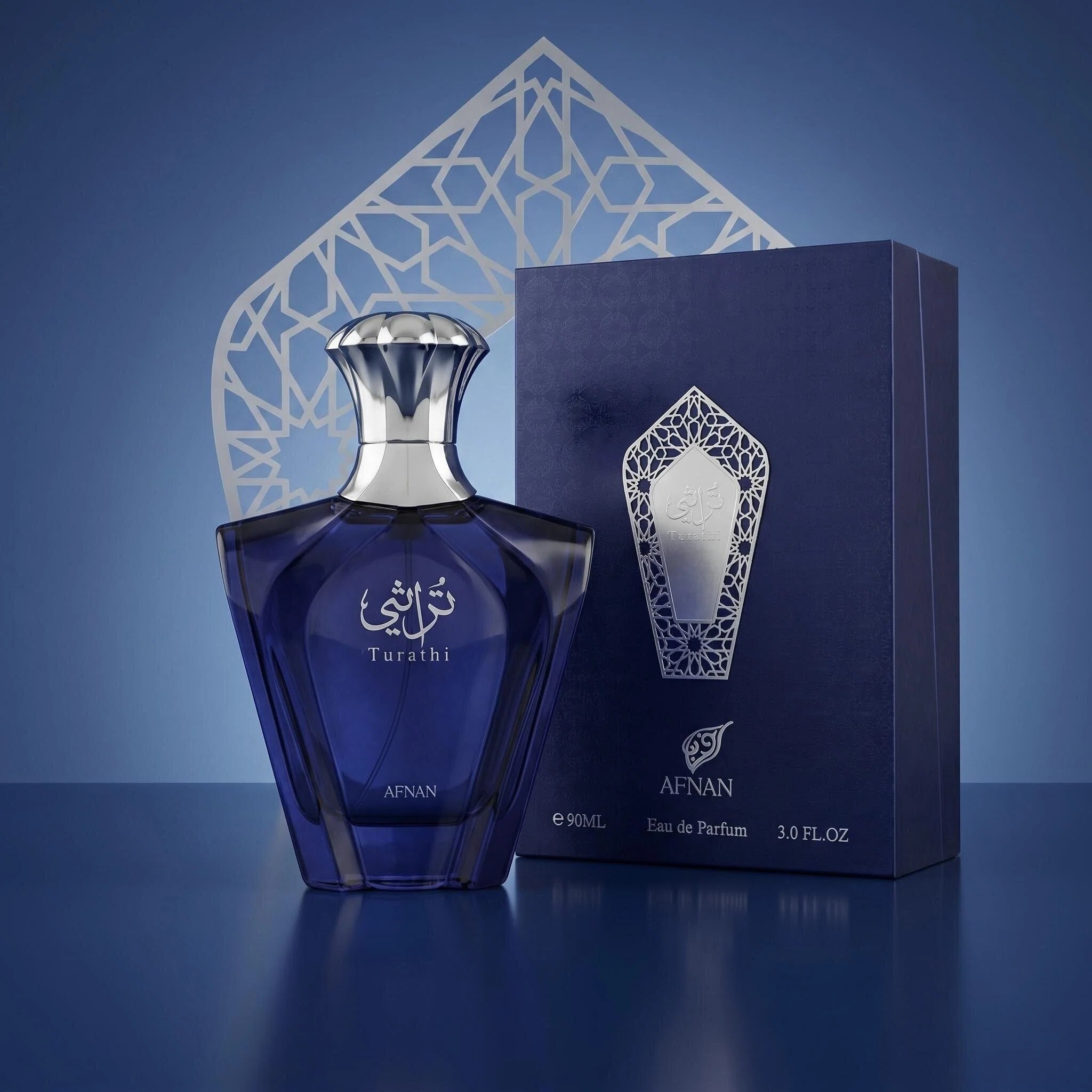 Perfume Long Fragrance - น้ำหอม Afnan Turathi Blue สำหรับผู้ชาย 90