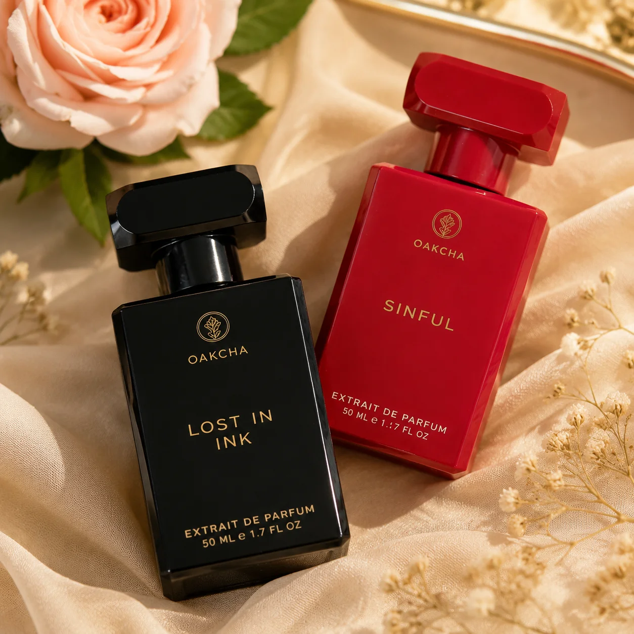 Perfume Fragrance For Women - ชุดของขวัญน้ำหอม OAKCHA 2 ชิ้นสำหรับผู้หญิง, Lost In