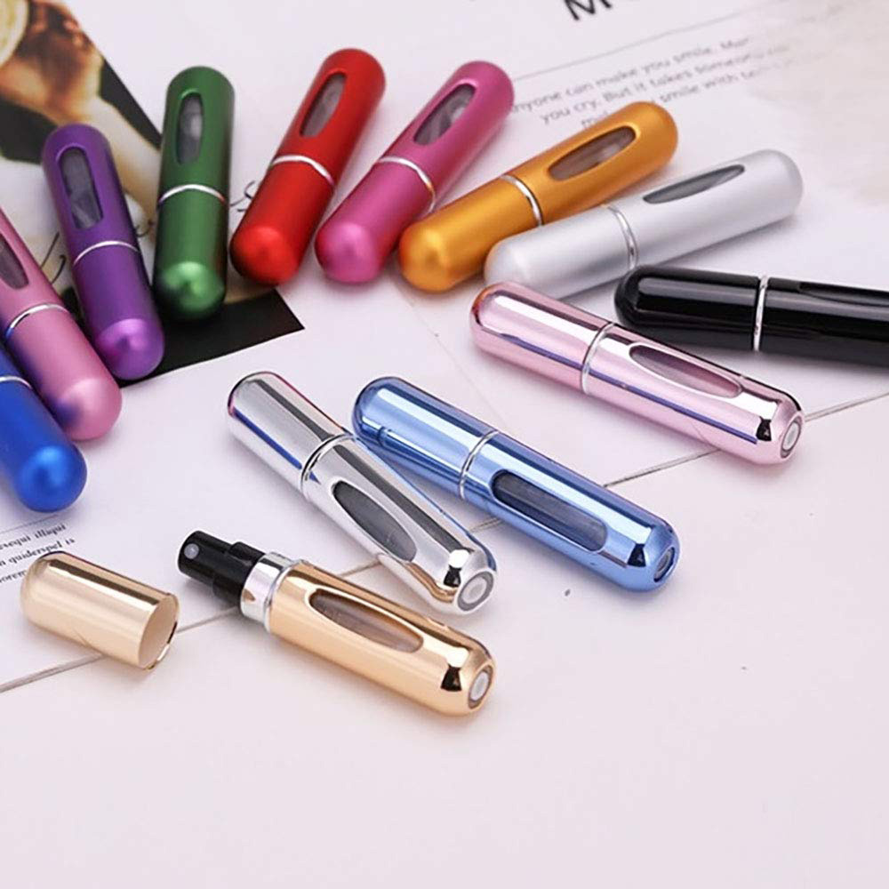 Perfume Fragrance Liquid - รีฟิลมินิขวดน้ําหอมแบบพกพาขวดเครื่องสําอางสเปรย์ขวด Atomizer สเปรย์คอนเทนเนอร์เดินทางขวดรีฟิล 8 ml/5 ml