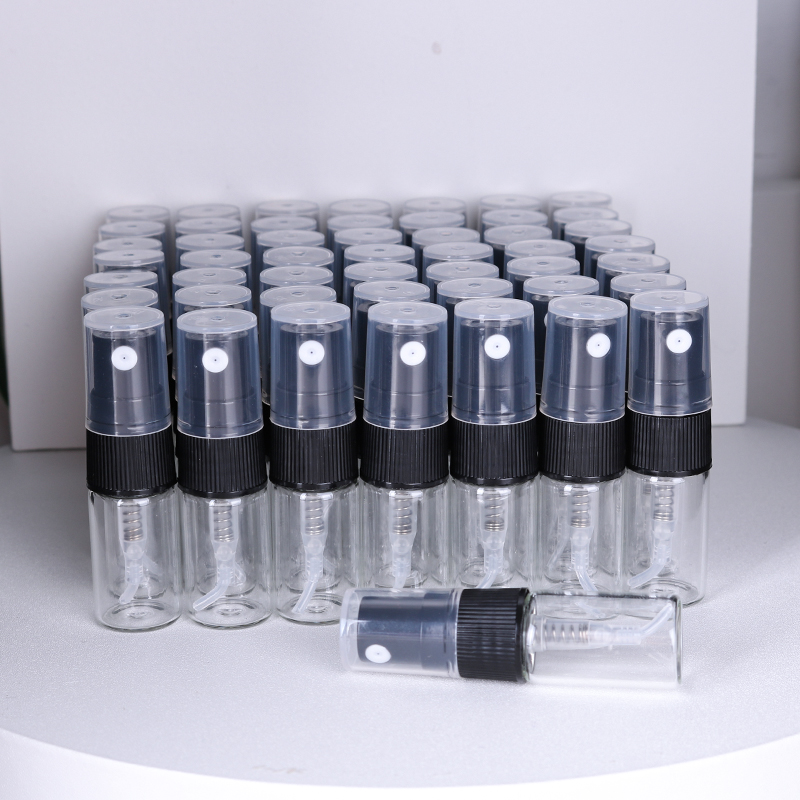 Perfume Fragrance Liquid - ขวดน้ำหอมแก้วใสขนาด 2 มล. แบบใช้แล้วทิ้ง แพ็ค 50