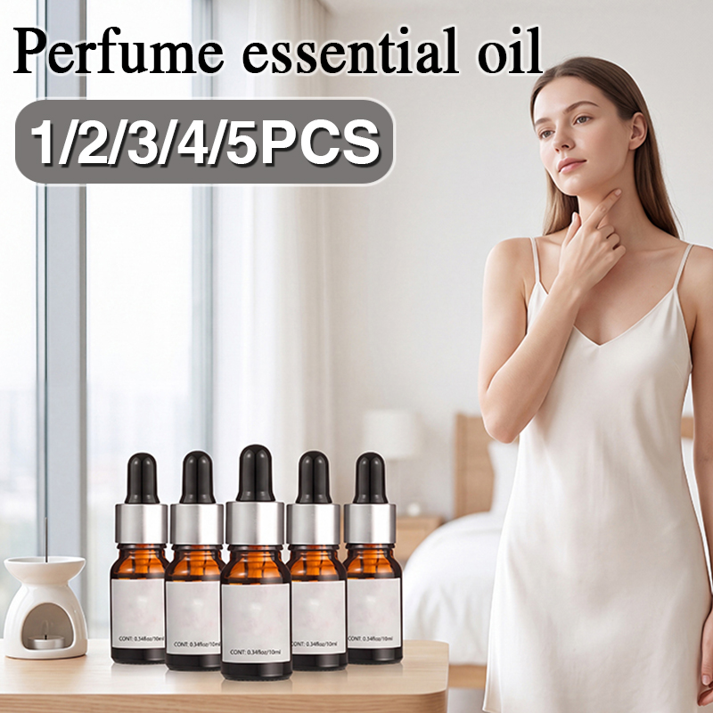 Perfume Fragrance Oil - น้ำหอมออยล์ 1/2/3/4/5 ชิ้น, น้ำหอมสำหรับผู้ชายและผู้หญิง, กลิ่นหอมติดทนนาน, น้ำหอมออยล์สำหรับครอบครัว,