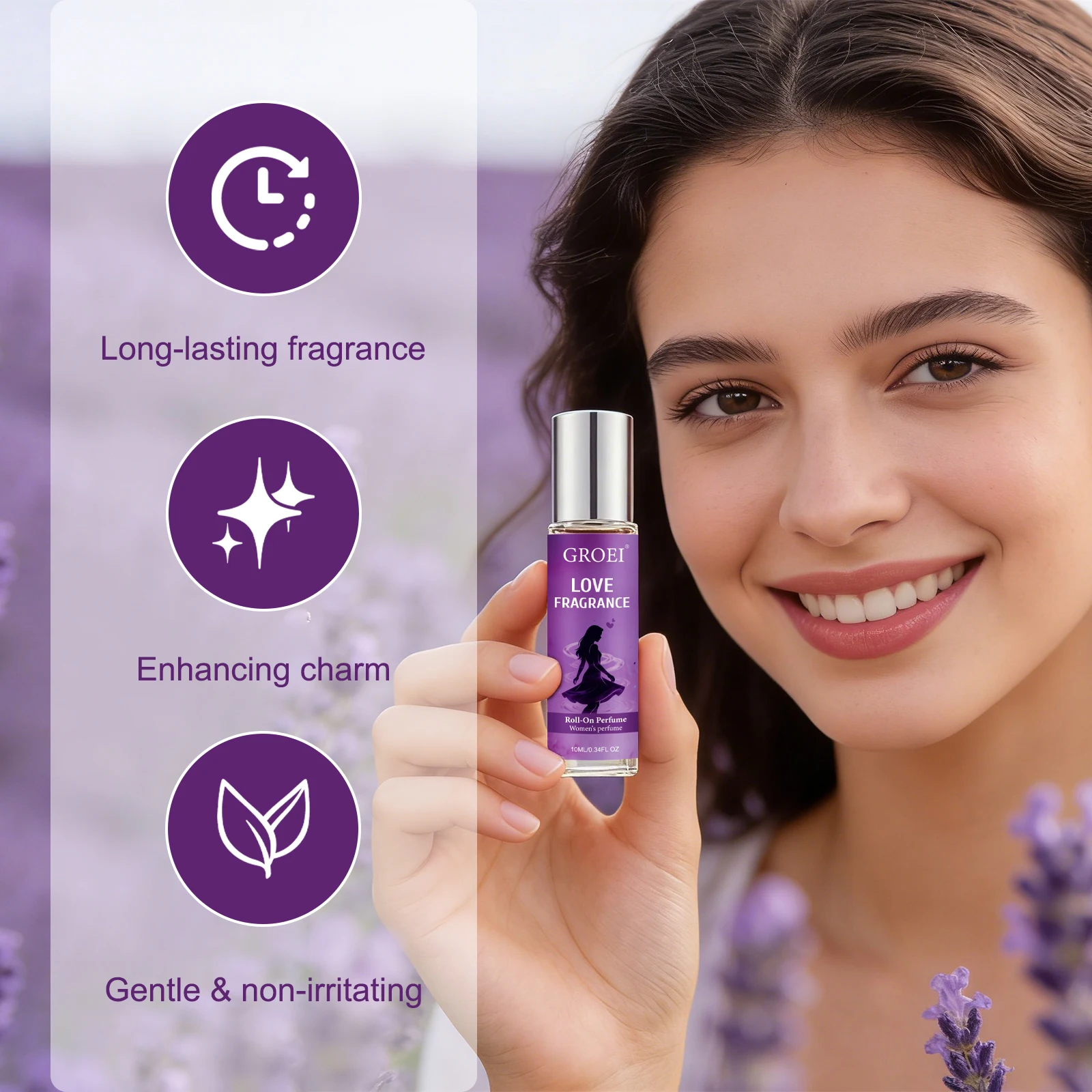 น้ำหอมแบบโรลออนสำหรับผู้หญิง G - Perfume Fragrance Oil บทวิจารณ์และราคา