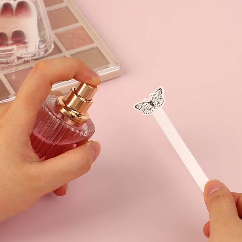 กระดาษทดสอบน้ำหอมรูปผีเสื้อ 10 - Perfume Fragrance Oil บทวิจารณ์และราคา