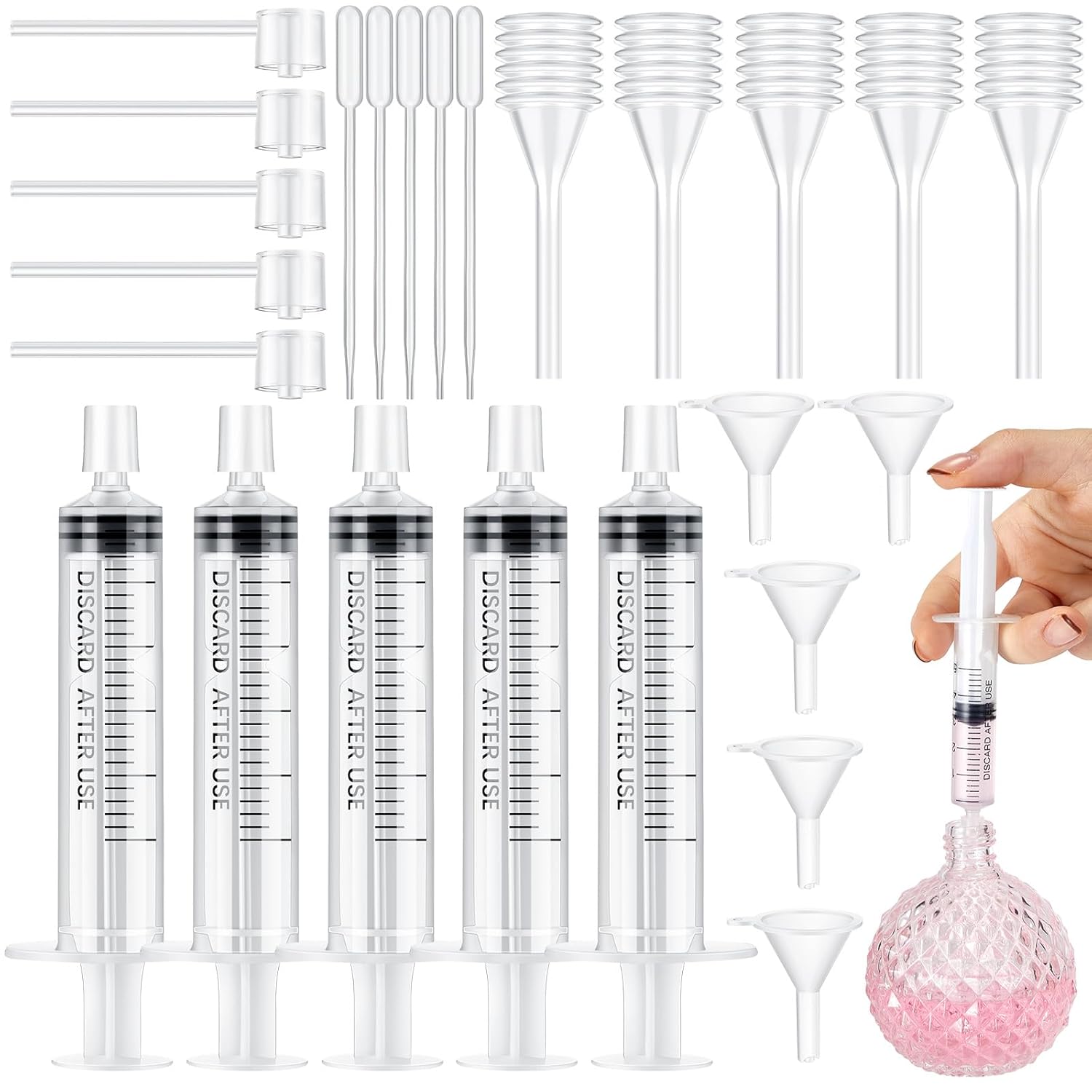 25/50PCS น้ําหอมเติมปั๊มเครื่อ - Perfume Fragrance Liquid บทวิจารณ์และราคา