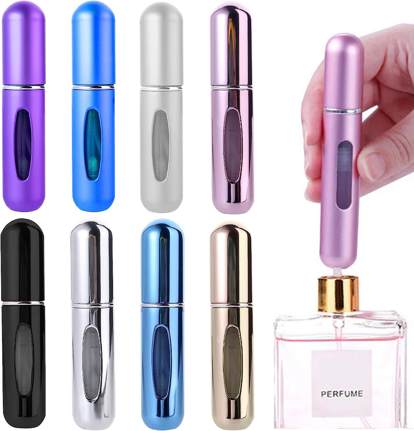 รีฟิลมินิขวดน้ําหอมแบบพกพาขวดเ - Perfume Fragrance Liquid บทวิจารณ์และราคา