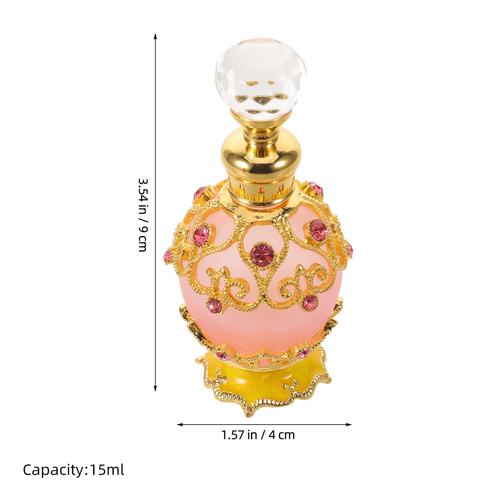ขวดน้ำหอมคริสตัลไรน์สโตนขนาด 1 - Perfume Fragrance Oil บทวิจารณ์และราคา