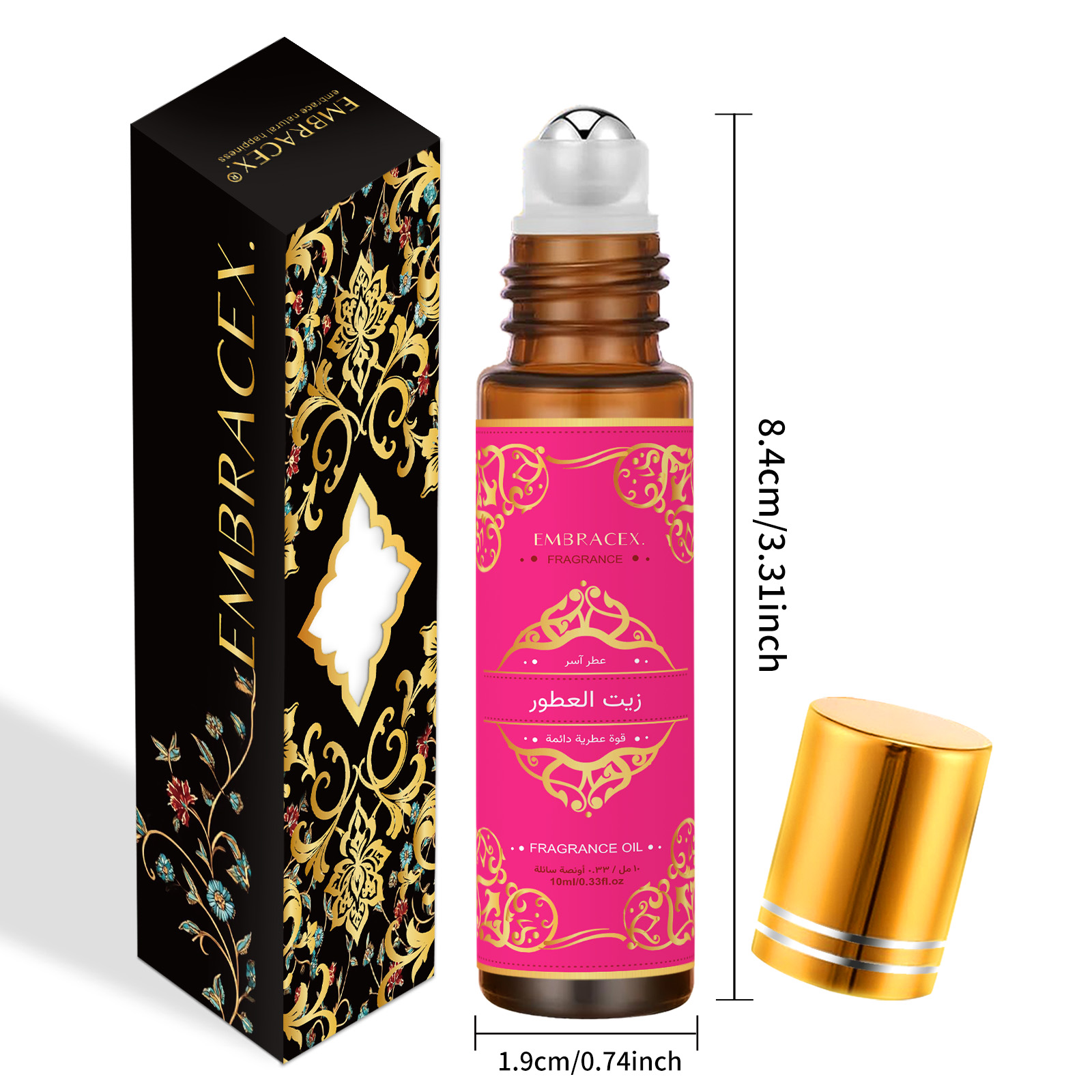 น้ำมันหอมระเหยแบบโรลออน 8 ชิ้น - Perfume Fragrance Oil บทวิจารณ์และราคา